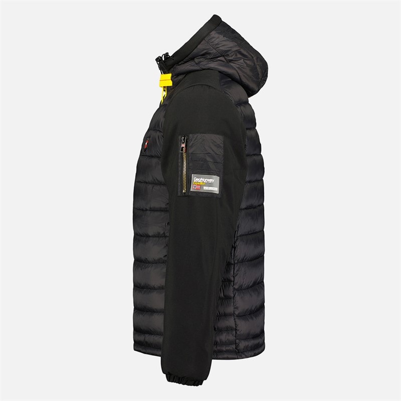 Geographical Norway parka kurtka dla niego kolor Czarny – zdjęcie  3