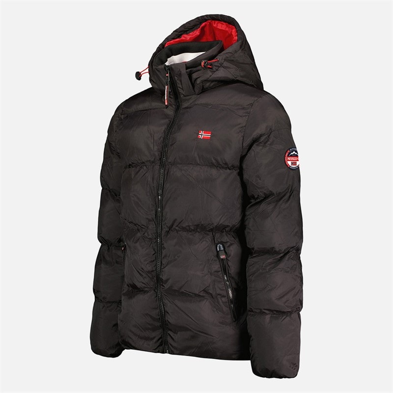 Geographical Norway parka kurtka dla niego kolor Czarny – zdjęcie  4