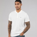 Tommy Jeans Herren Poloshirt mit Knopfleiste Ecru