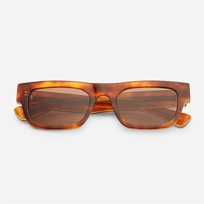 MessyWeekend Nieuwe Dylan Reveal Zonnebril Havana/Transparent - Afbeelding 3