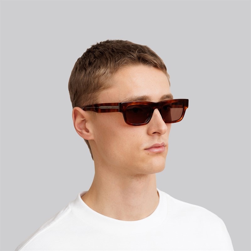 MessyWeekend Nieuwe Dylan Reveal Zonnebril Havana/Transparent - Afbeelding 5