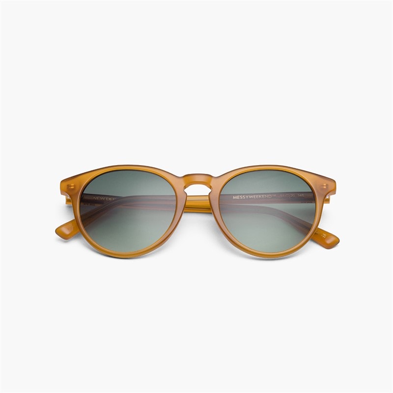 MessyWeekend Nieuwe Depp Zonnebrillen Amber - Afbeelding 2