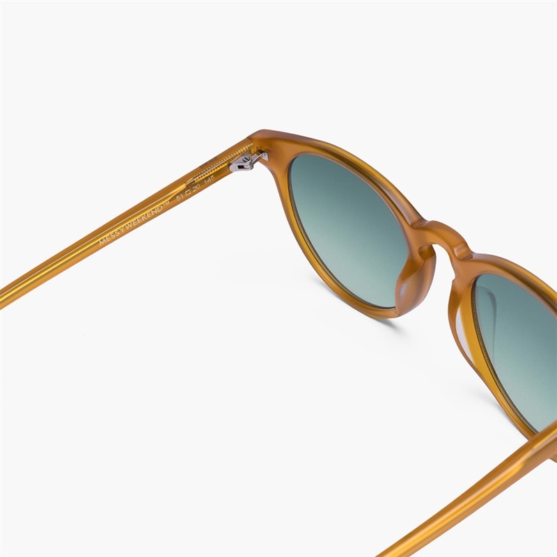 MessyWeekend Nieuwe Depp Zonnebrillen Amber - Afbeelding 3