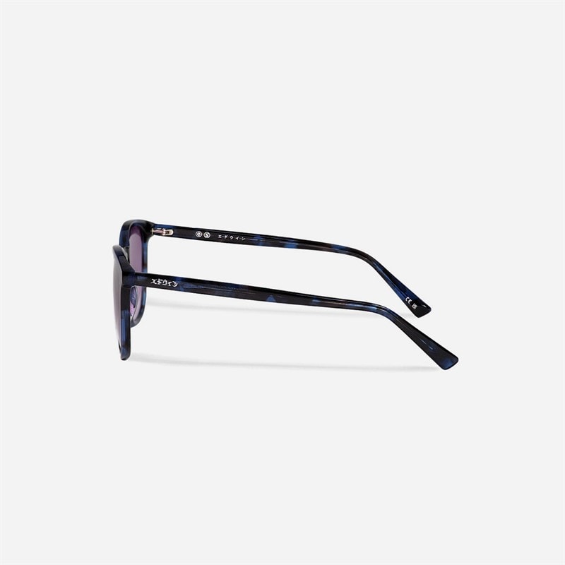 MessyWeekend x EDWIN Okulary przeciwsłoneczne Sean Reveal kolor Blue Tortoise – zdjęcie  3