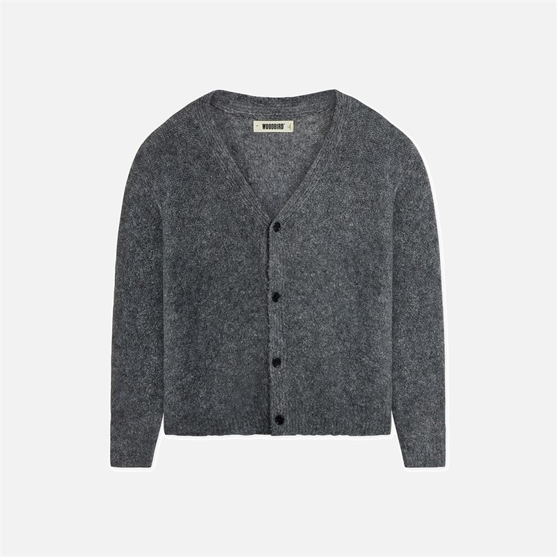Woodbird Koon Loop Vest Asphalt - Afbeelding 1