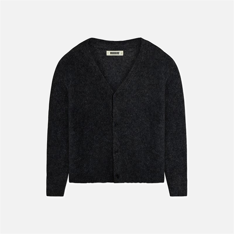 Woodbird Koon Loop Vest Zwart - Afbeelding 1