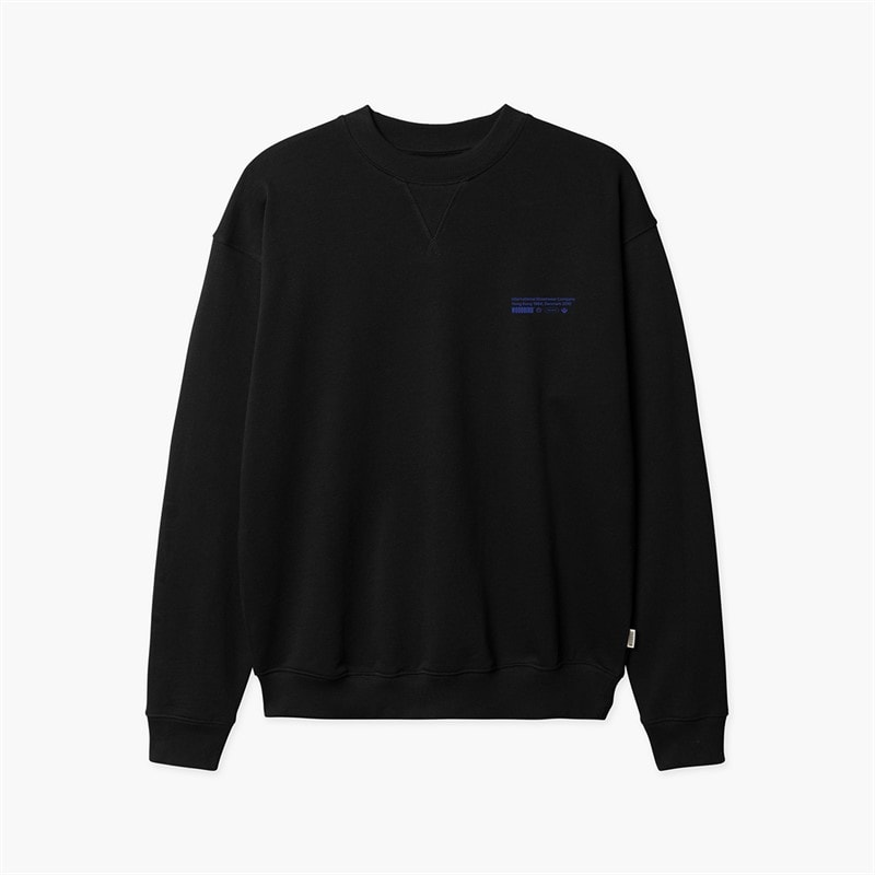 Woodbird Sweatshirt canne Homme Noir - Image 2