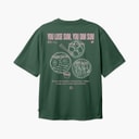 Woodbird Herren Baine Dim Sum T Shirt Dark Green