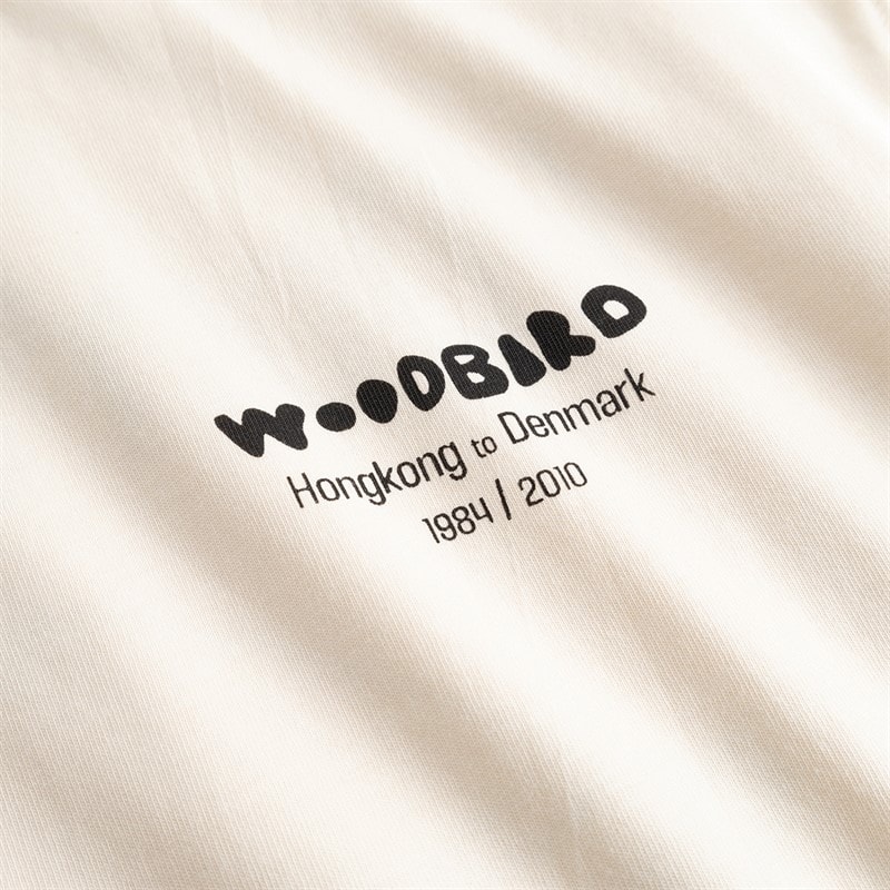 Woodbird Heren Baine Wok T-shirt Off White - Afbeelding 4