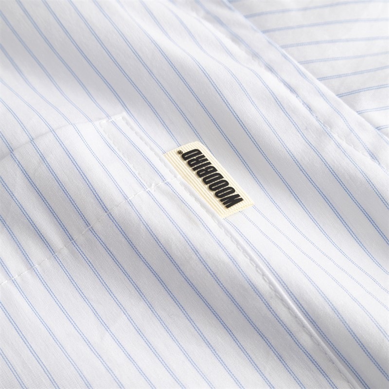 Woodbird Heren Wang Wok Shirt Light Blue - Afbeelding 5