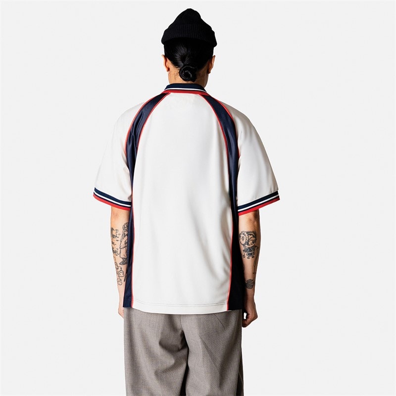 Woodbird Polo à manches courtes Taka Homme Off White - Image 2