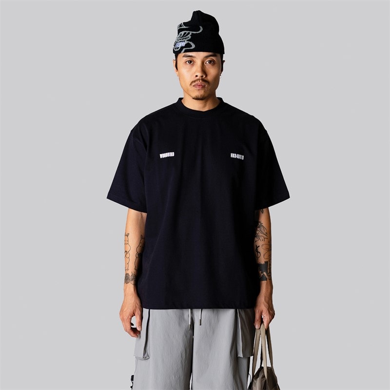 Woodbird Baine Zilla T-shirt dla niego kolor Czarny – zdjęcie  2
