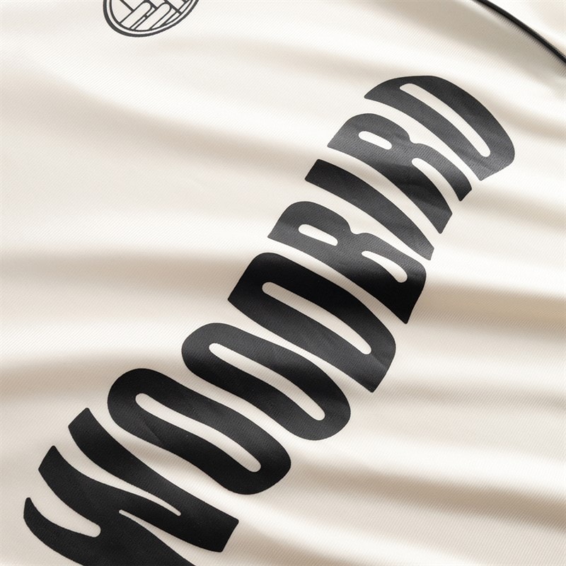 Woodbird Heren Taka Lange Mouw Poloshirt Off White - Afbeelding 4