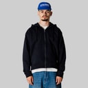 Woodbird Herren Fuji Base Zip Hoodie Schwarz
