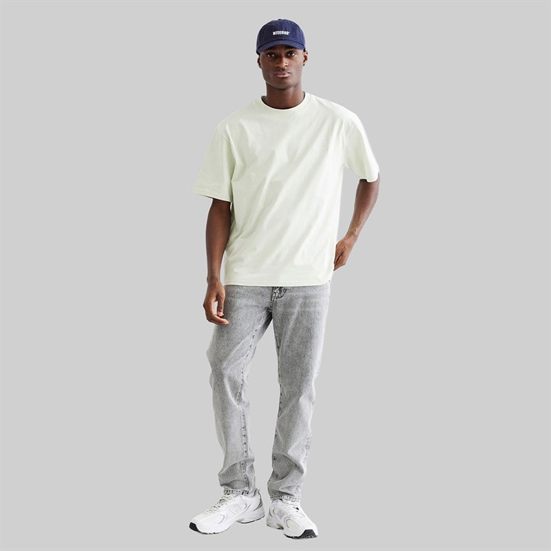 Woodbird Doc Regular Tapered jeansy dla niego kolor Szary – zdjęcie  2
