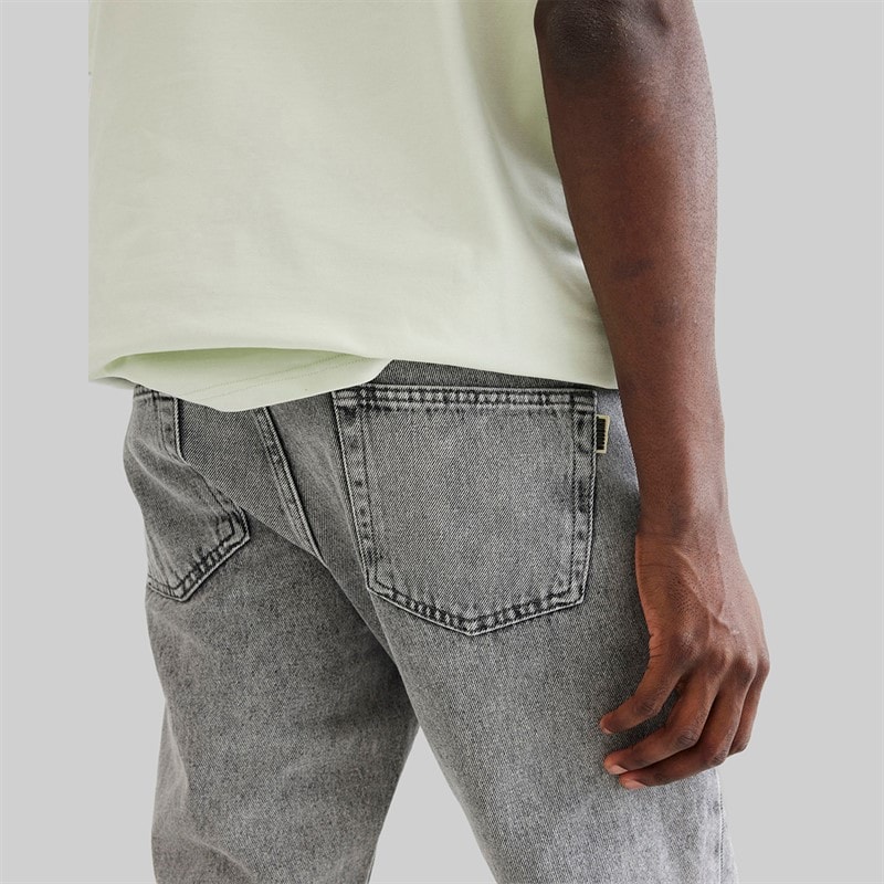 Woodbird Doc Regular Tapered jeansy dla niego kolor Szary – zdjęcie  3
