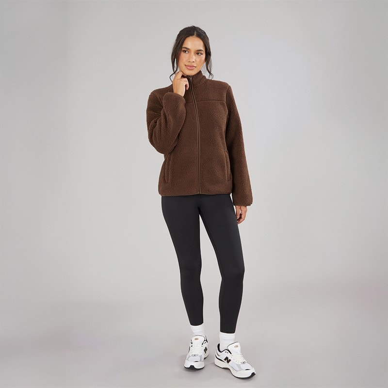 JJ REBEL Femme Polaire Mary Chocolate Brown - Image 3