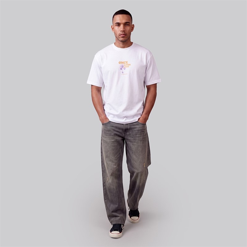 JJ REBEL Herren Riley T Shirt Weiß - Bild 4