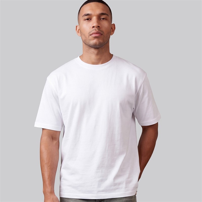 JJ REBEL Herren Simon T Shirt Weiß - Bild 2