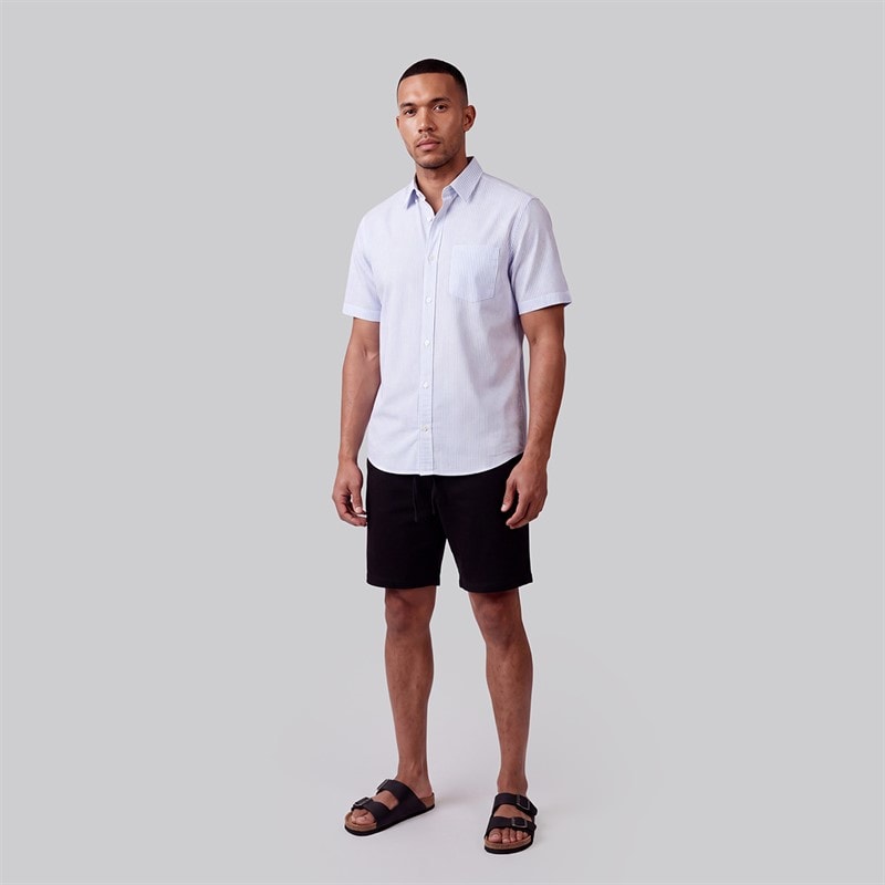 JJ REBEL Heren Zonnige Chino Korte Broek Zwart - Afbeelding 3
