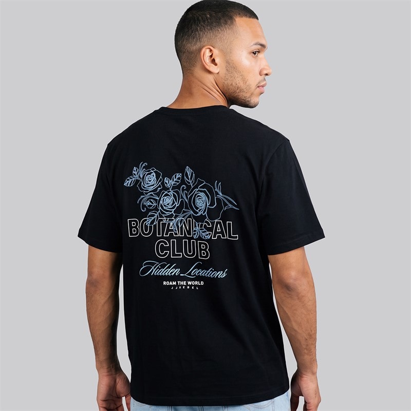 JJ REBEL T-shirt Simon dla niego kolor Czarny