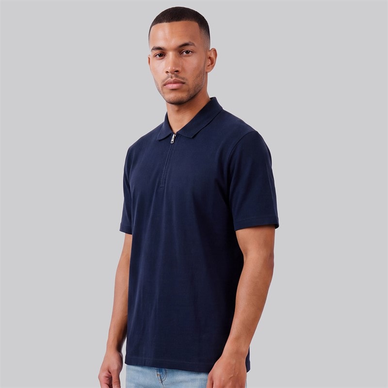 JJ REBEL koszulka polo dla niego kolor Granatowy blezer