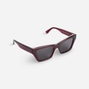AY Studios Okulary przeciwsłoneczne Beam kolor Transparent Burgundy