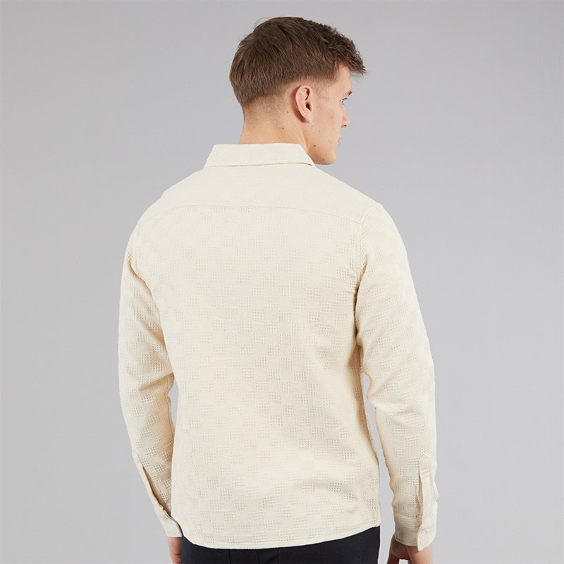 C.R.C. Herren Mosh Hemd mit Struktur Off White Offwhite - Bild 2