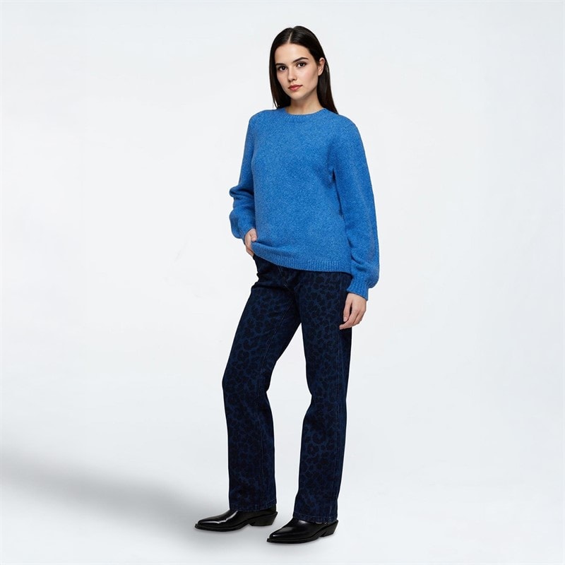 Moves Asla sweter dla niej kolor 4041 Star Sapphire – zdjęcie  3
