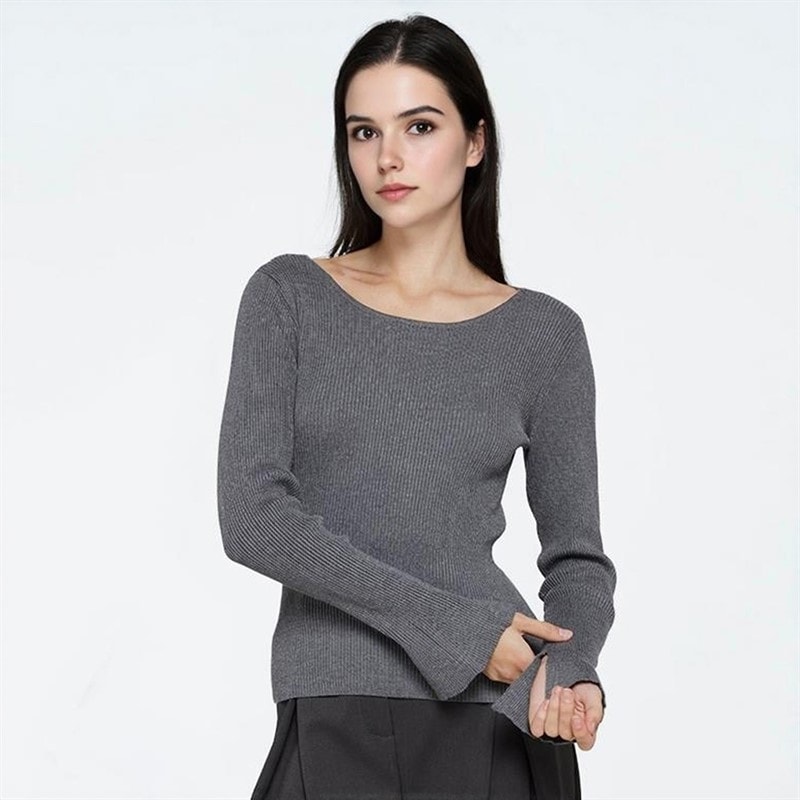 Moves Dames Twusti Trui 960M Grey Melange