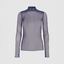 Moves Dames Filana blouse met lange mouwen 0925 Patriot Blue