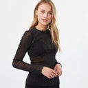 Moves T-shirt Marghild Femme 999 Black
