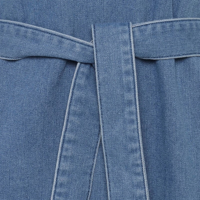 Moves Sukienka midi dla niej kolor 1002 Medium Blue – zdjęcie  5