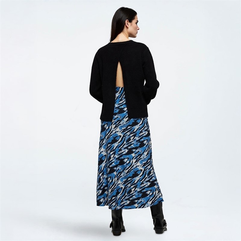 Moves Asla sweter dla niej kolor 999 Black – zdjęcie  2