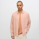 Minimum Heren Francis Lange Mouwen Shirt 1235 Sandstorm