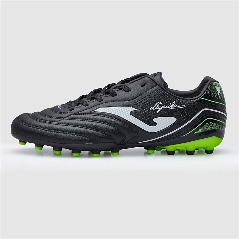 Joma Aguila 25 AG buty piłkarskie na sztuczną trawę dla niego kolor Czarny/Fluoro Green – zdjęcie  2
