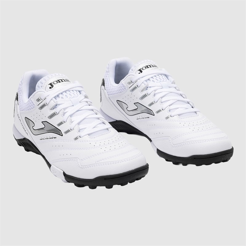 Joma Homme Chaussures de football TF Maxima 25 Astro Turf Blanc - Image 5