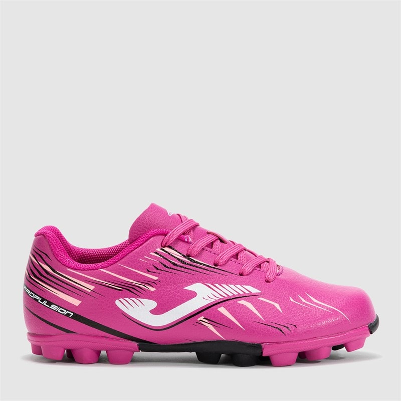 Joma Junior Propulsion 25 HG Hard Ground Voetbalschoenen Fuchsia