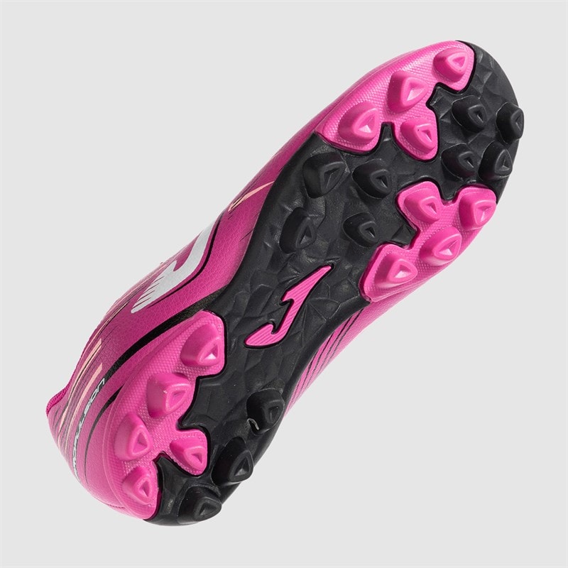 Joma Junior Propulsion 25 HG buty piłkarskie na twardą nawierzchnię dla chłopca kolor Fuchsia – zdjęcie  2