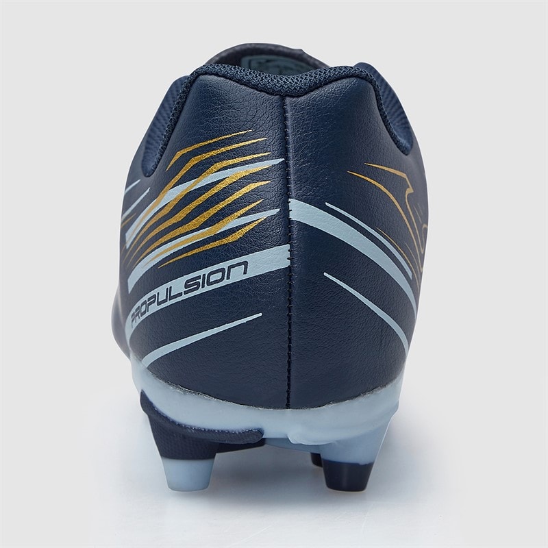 Joma Propulsion 25 FG buty piłkarskie na twardą nawierzchnię dla dziecka kolor Navy Blue – zdjęcie  4
