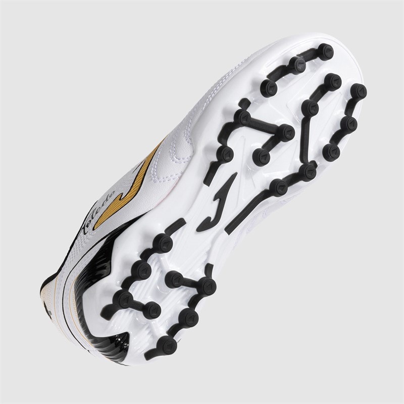 Joma Junior Toledo 25 AG Kunstgras Voetbalschoenen Wit - Afbeelding 2