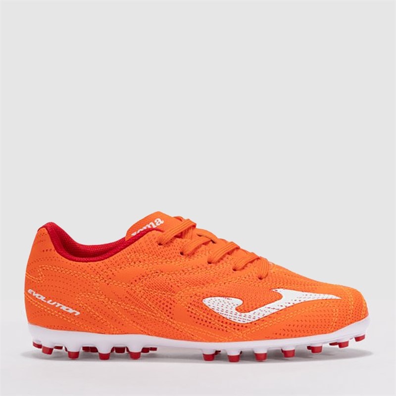 Joma Jongens Evolution 25 FG Firm Ground Voetbalschoenen Fluorescent Orange