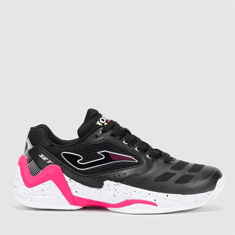 Joma Dames Dames Set 25 Clay Court Tennisschoenen Zwart - Afbeelding 1