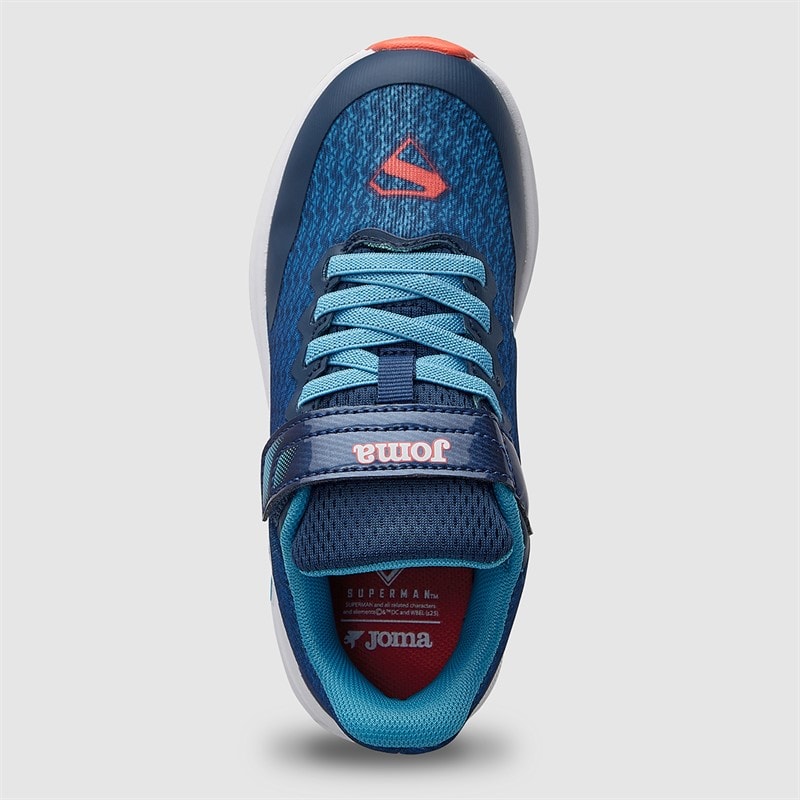 Joma Kinderen Super Cross X Superman Neutrale Hardloopschoenen Navy Blue - Afbeelding 4