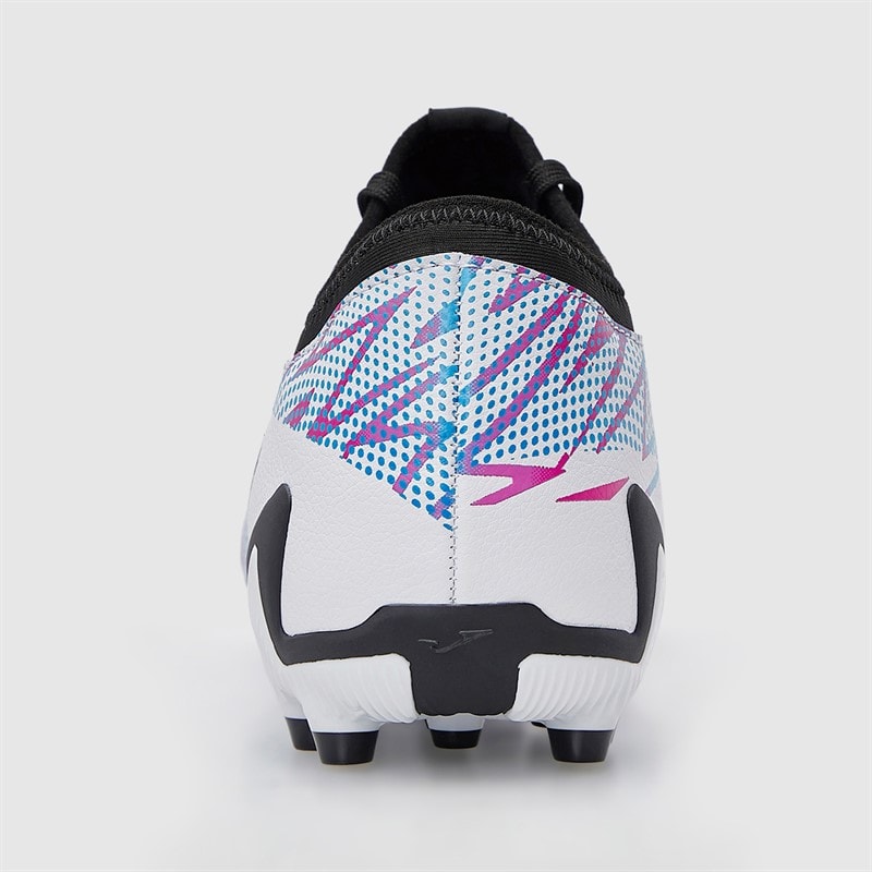 Joma Heren Striker 25 AG Kunstgras Voetbalschoenen Wit - Afbeelding 4