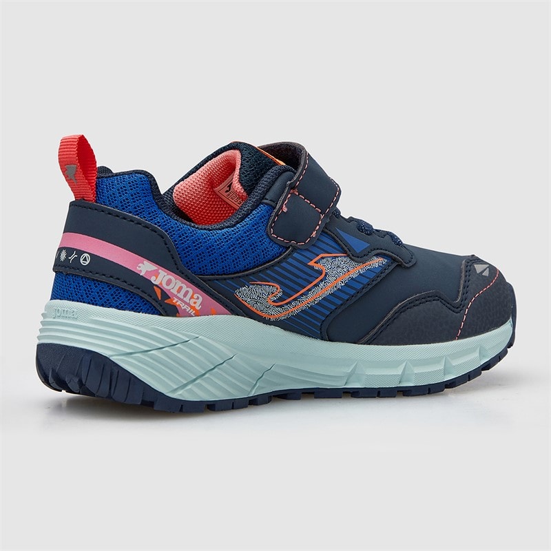 Joma Tundra 25 buty do biegania w terenie dla dzieci kolor Navy/Różowy – zdjęcie  5