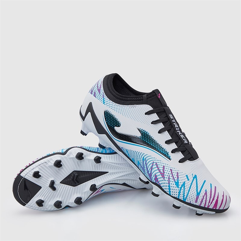 Joma Heren Striker 25 FG Firm Ground Voetbalschoenen Wit