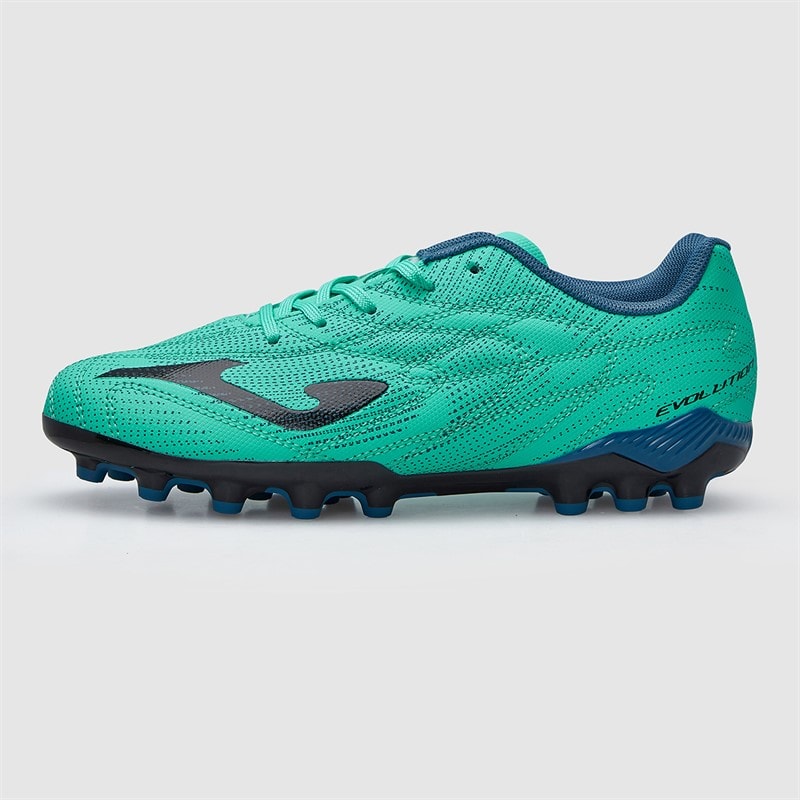 Joma Junior Evolution 25 AG buty piłkarskie na sztuczną trawę dla dzieci kolor Petroleum – zdjęcie  2