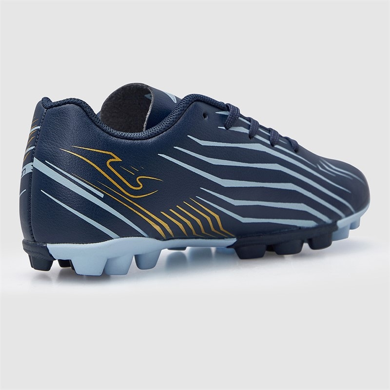 Joma Junior Propulsion 25 HG buty piłkarskie na twardą nawierzchnię dla młodzieży kolor Navy Blue – zdjęcie  5