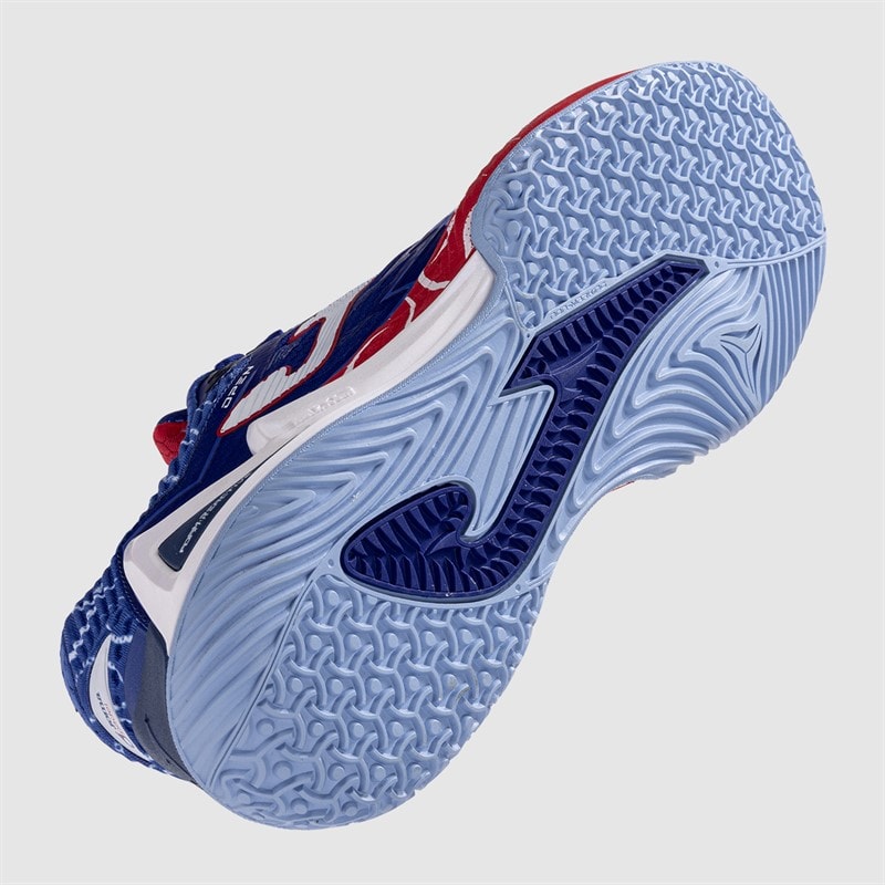 Joma Heren Open 25 Fitp Italiaanse Tennis En Padel Federatie Padel Schoenen Royal Blauw/Rood Royal Blue Red - Afbeelding 2